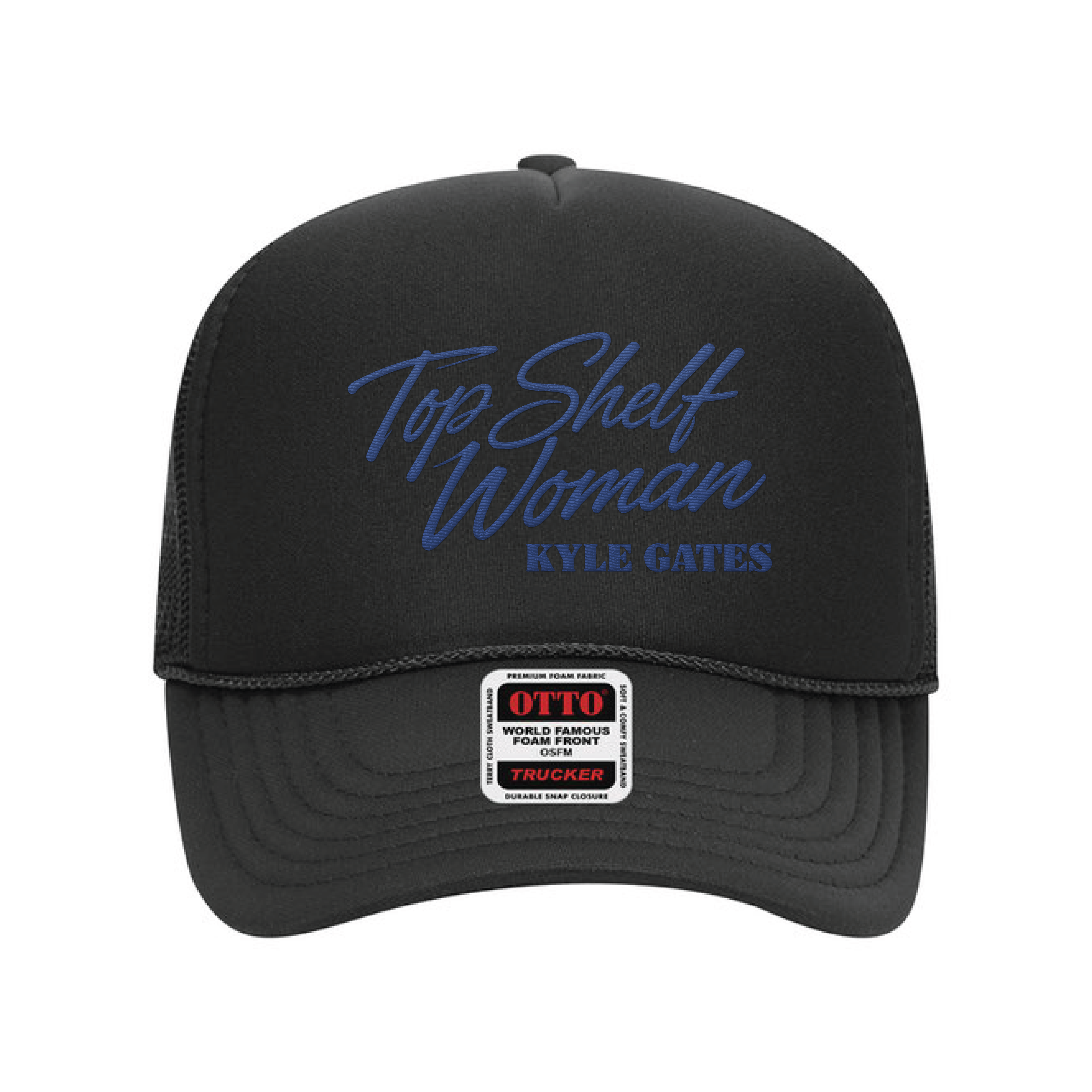 Kyle Gates Black Trucker Cap