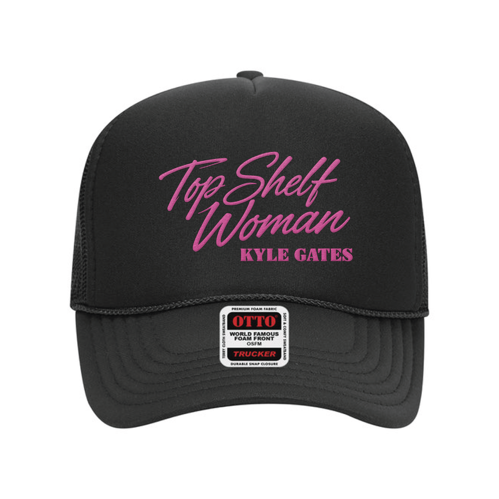 Kyle Gates Black Trucker Cap
