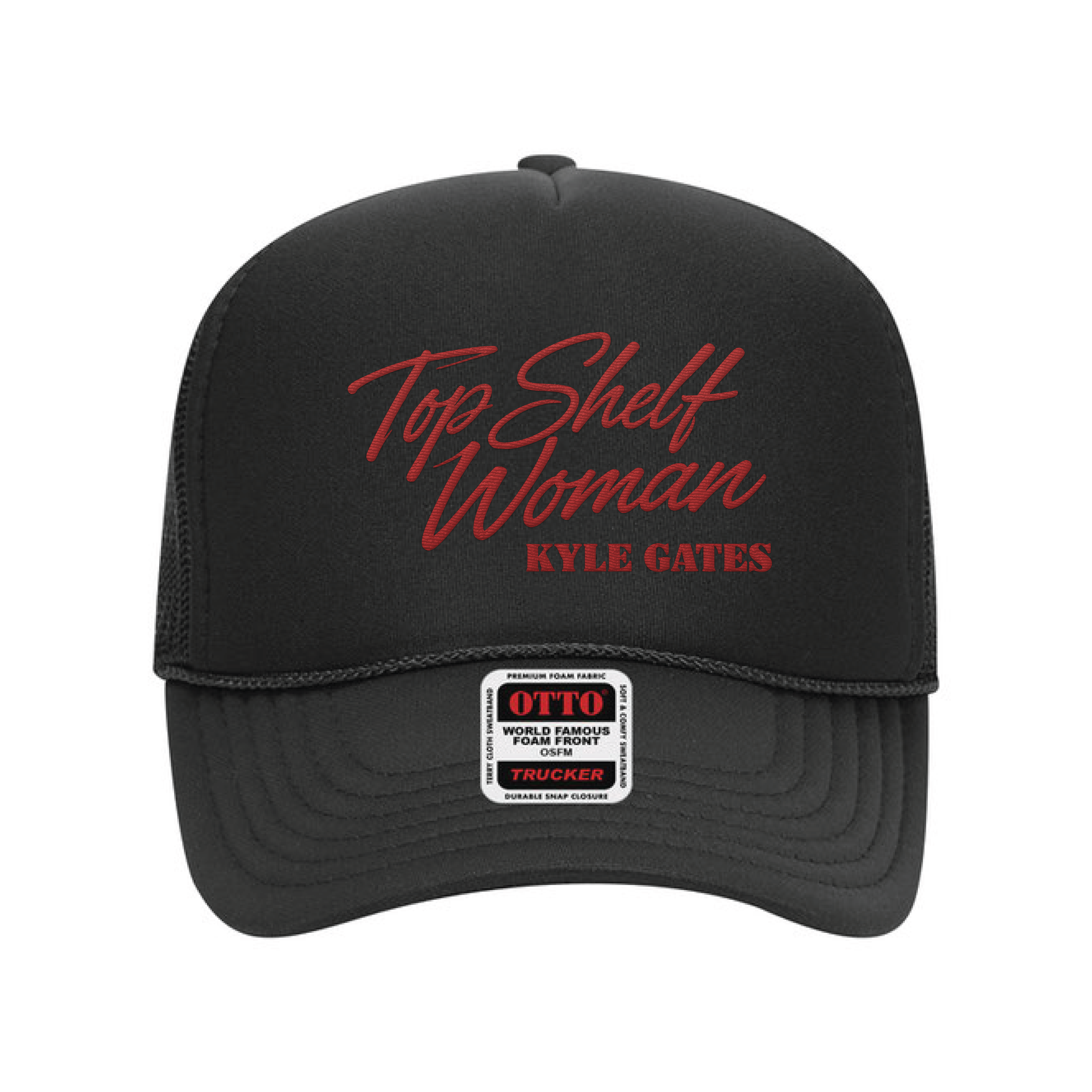 Kyle Gates Black Trucker Cap