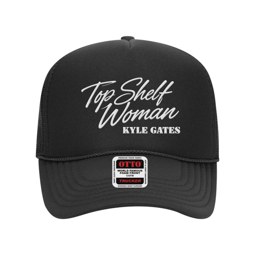 Kyle Gates Black Trucker Cap