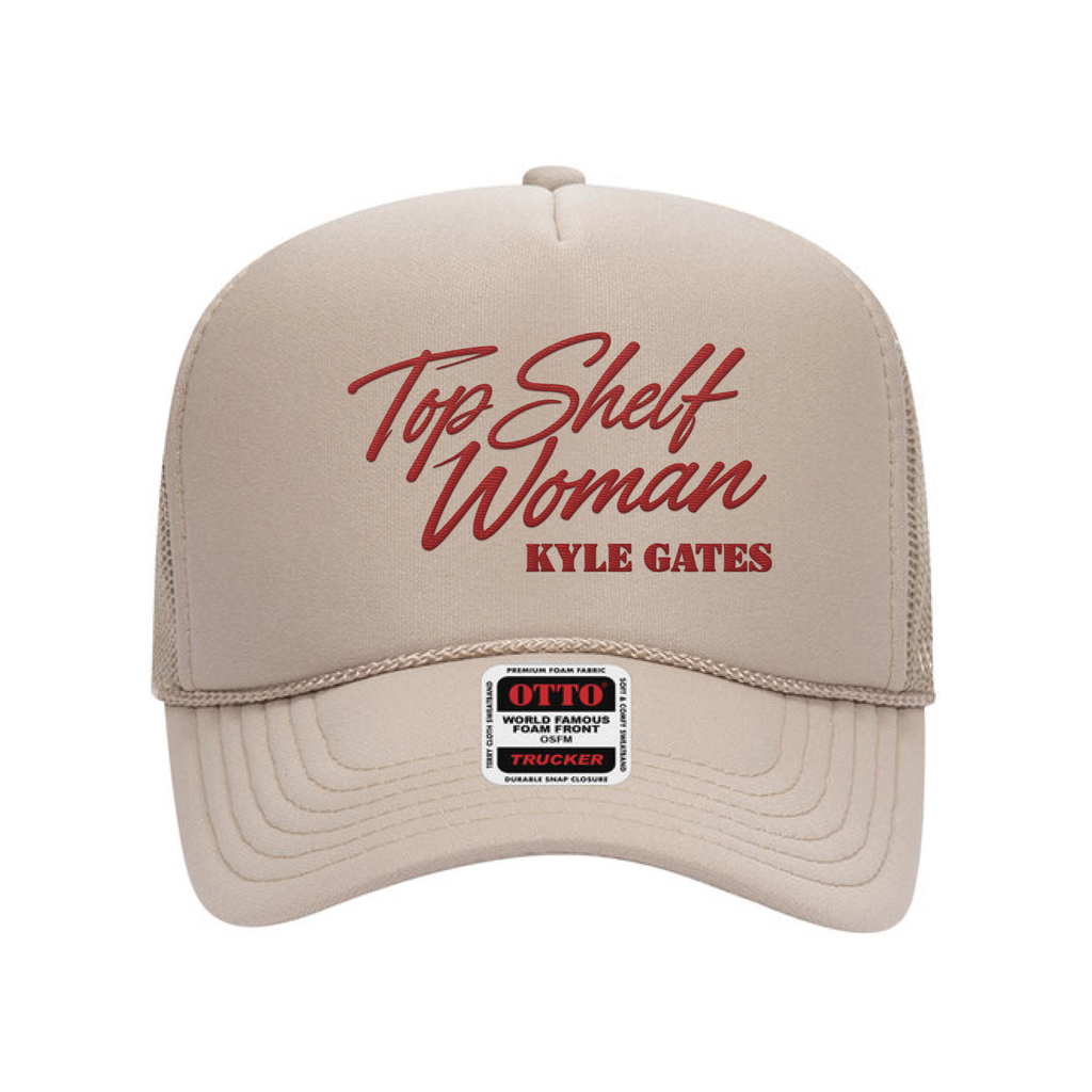Kyle Gate Khaki Trucker Cap
