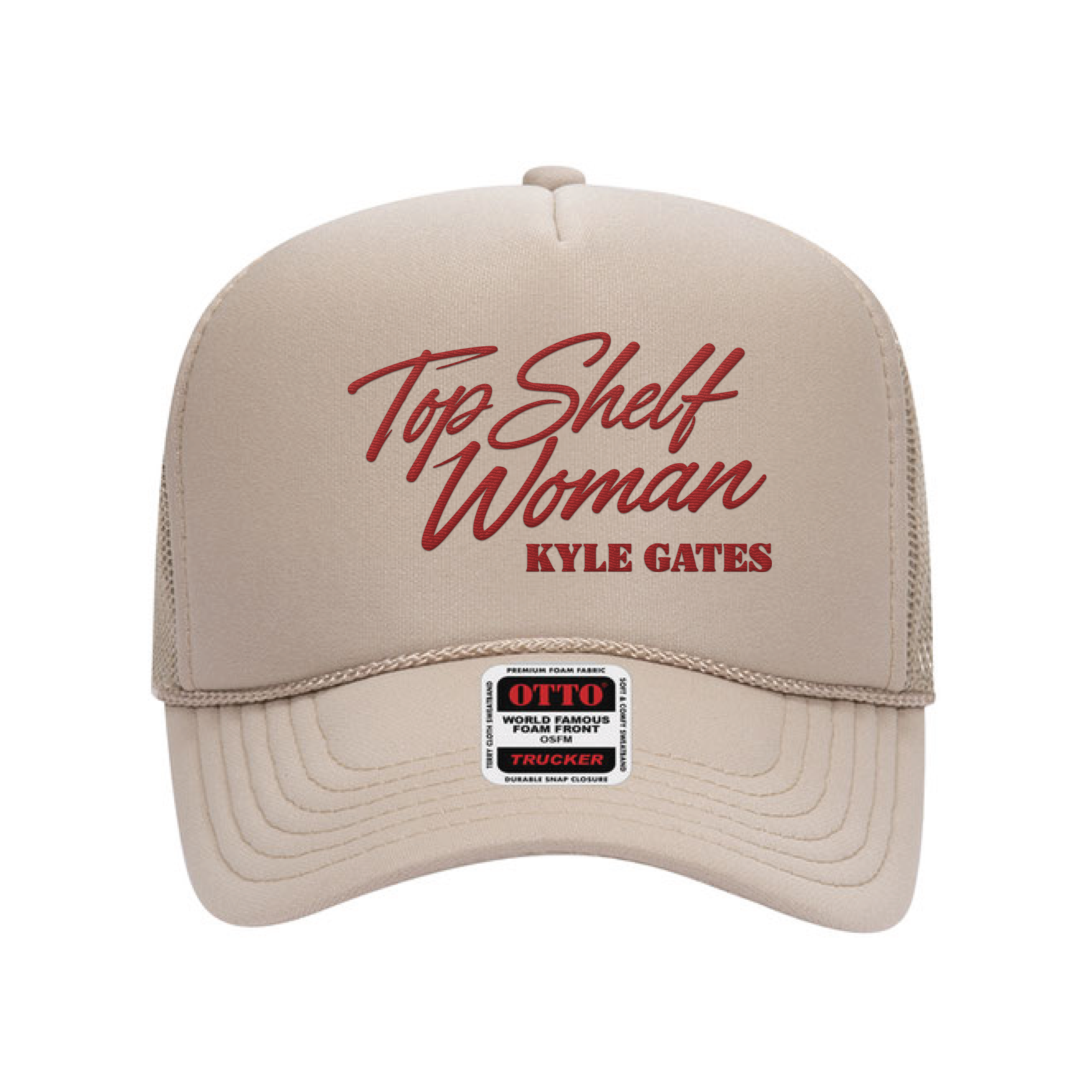 Kyle Gate Khaki Trucker Cap