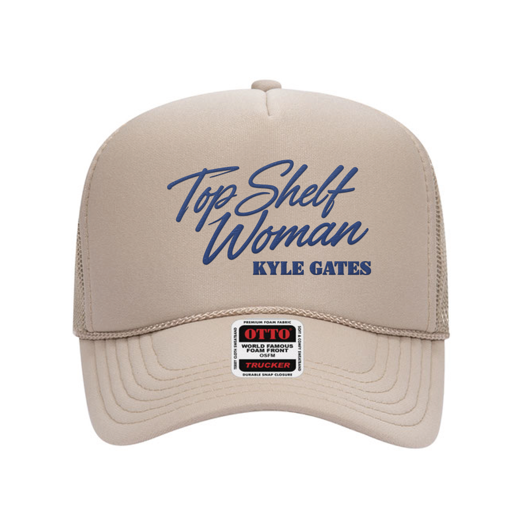 Kyle Gate Khaki Trucker Cap
