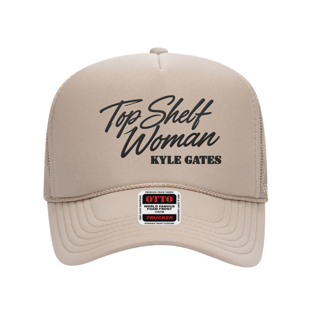 Kyle Gate Khaki Trucker Cap